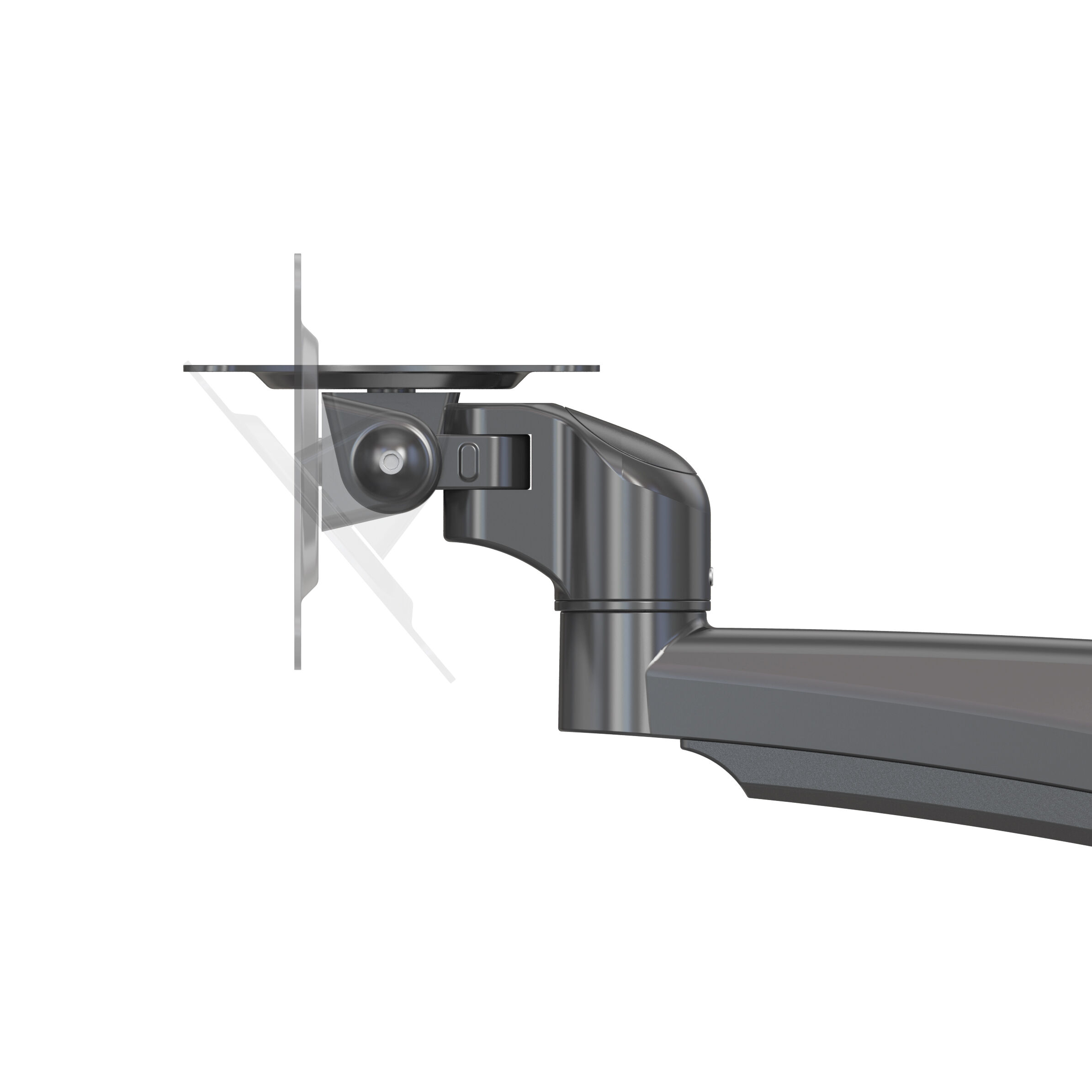 15～27インチ画面用トリプルモニタースタンド、アジャスタブルデスク